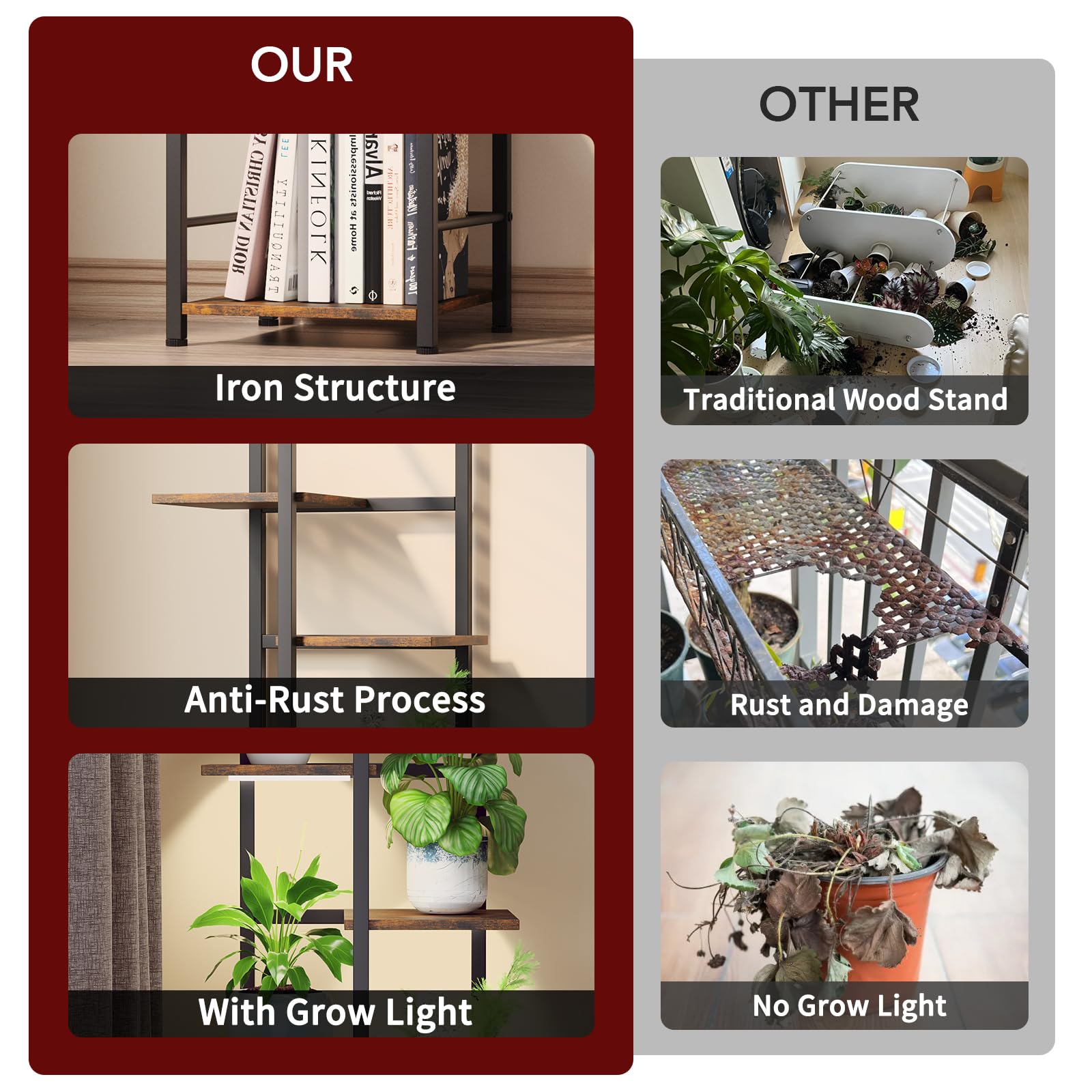 Homsorout in-use living room styling enhances home greenery