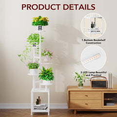 Homsorout luces de cultivo ajustables con ángulo y brillo regulables para crecimiento