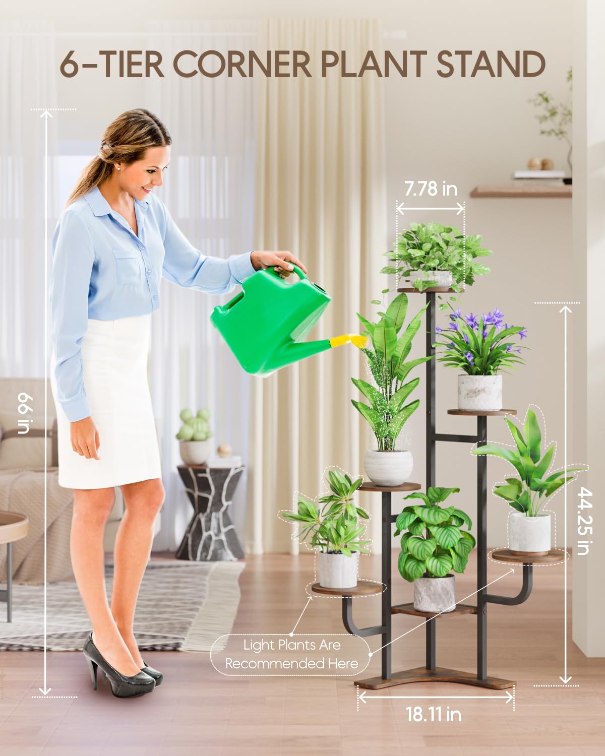Homsorout next to chair showing scale and compact vertical footprint