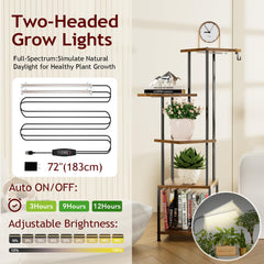 Homsorout waterproof shelf texture close-up protecting plants from spills and easy cleaning