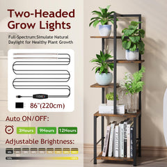 Homsorout side angle shows five tiers for layered plant display