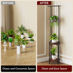 Homsorout top hanging bar detail highlighting secure hanging and styling options