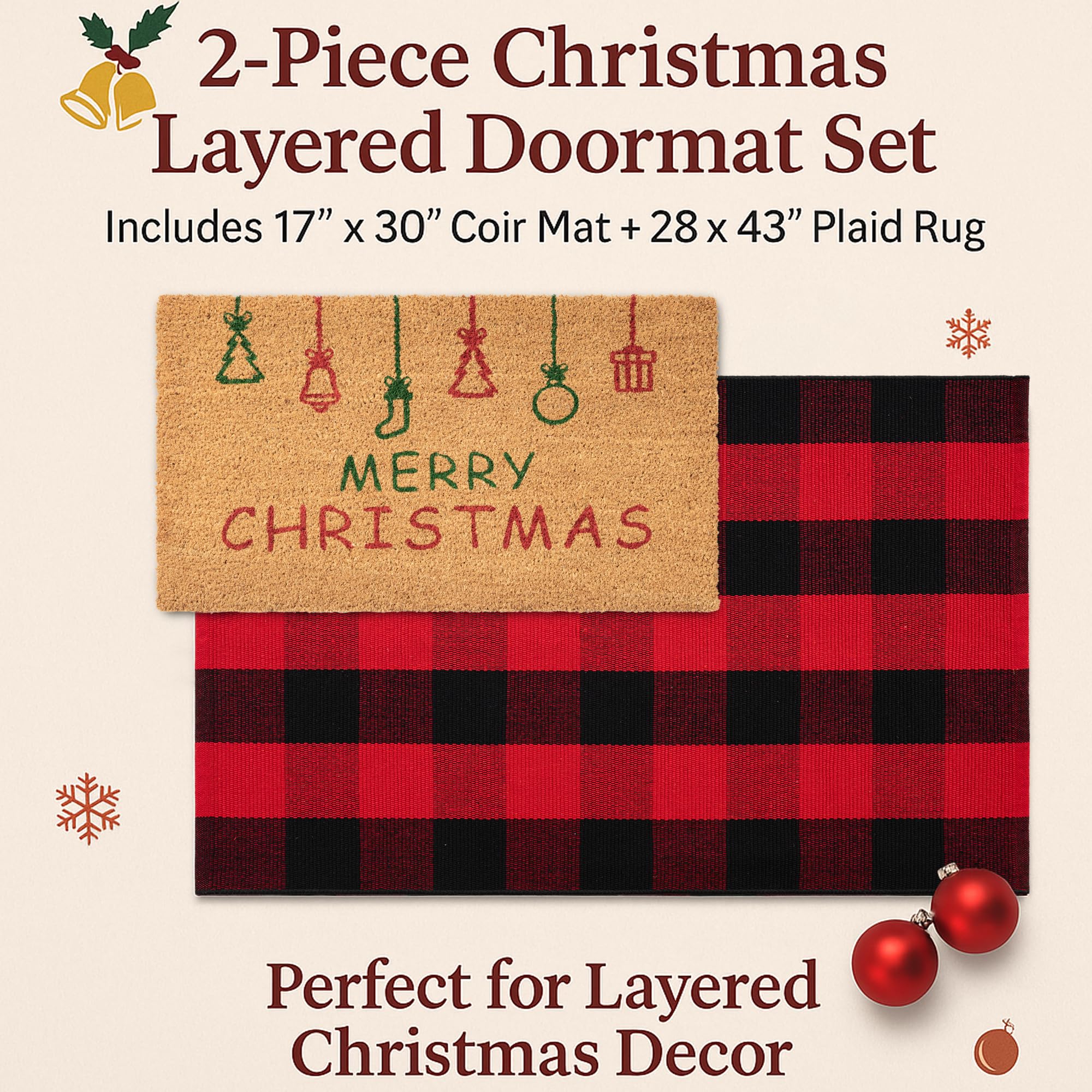 Homydecor coco coir close-up texture highlights effective dirt scraping