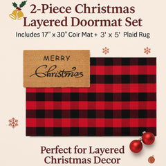 Homydecor coir close-up reveals dense fibers for excellent scraping