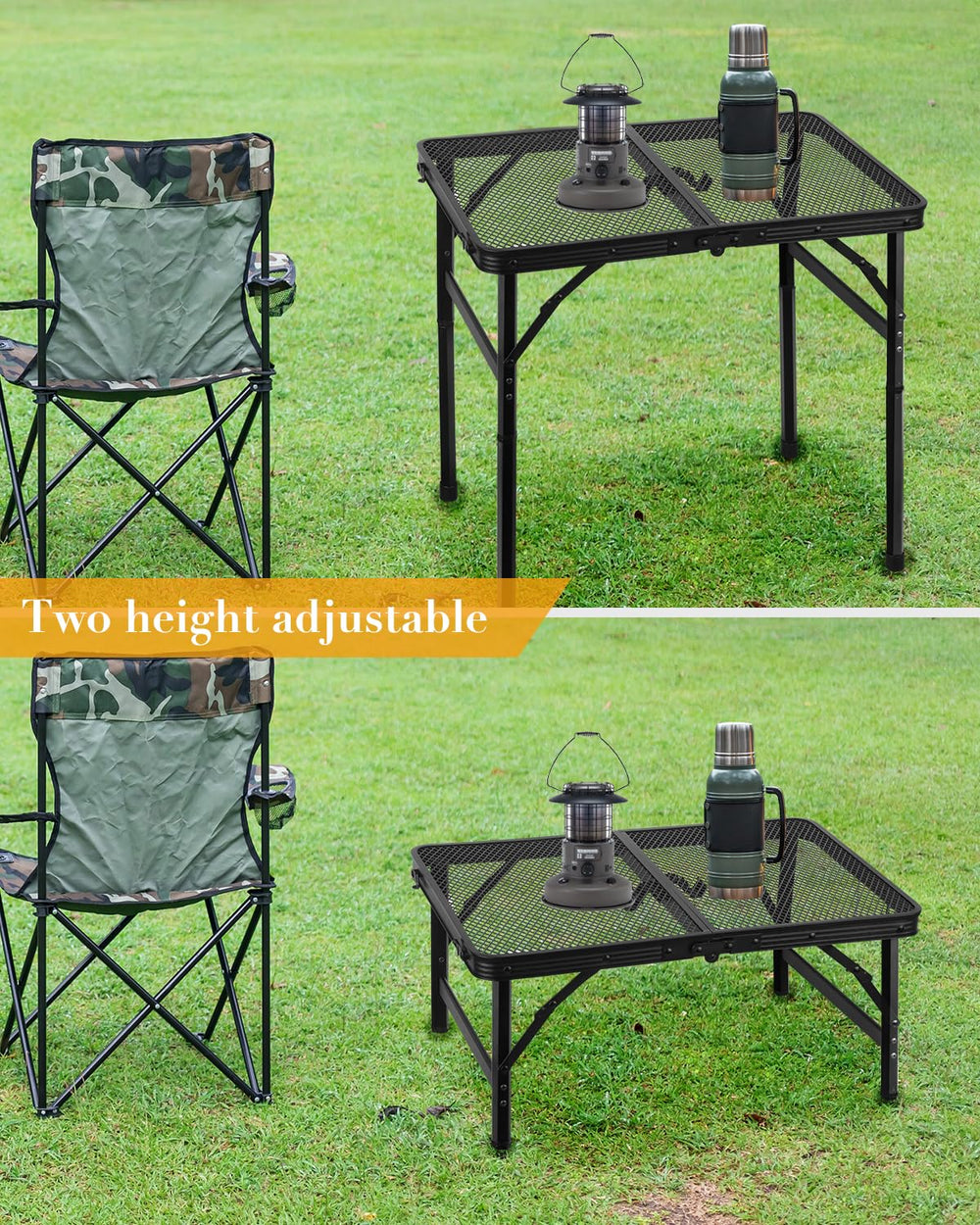 Honagu mesh bag storage attached holding drinks and camping essentials