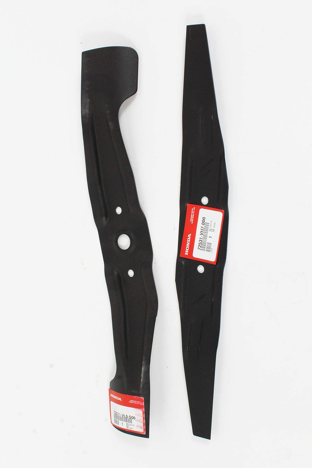 Honda genuine blades front packaging showing part numbers and OEM fit benefits