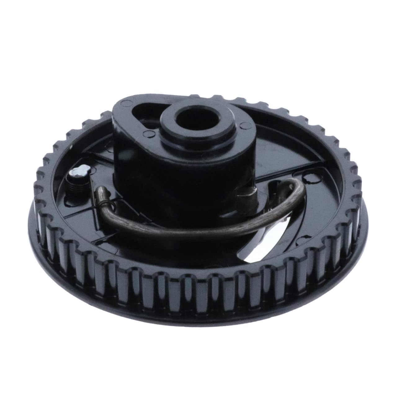 Honda camshaft pulley front view showing OEM finish and precise fit for reliable timing