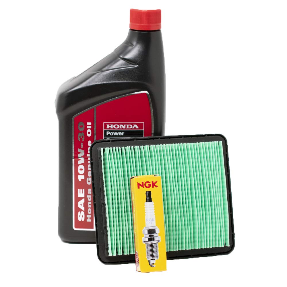 Honda tune-up kit staged during installation showing easier maintenance benefits