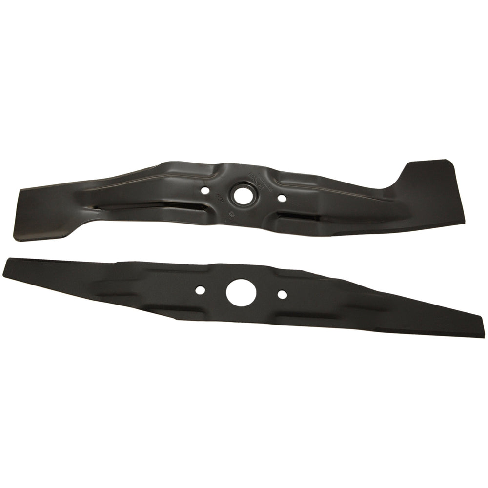 Honda mulching blade close-up edge detail highlighting sharpness and durability
