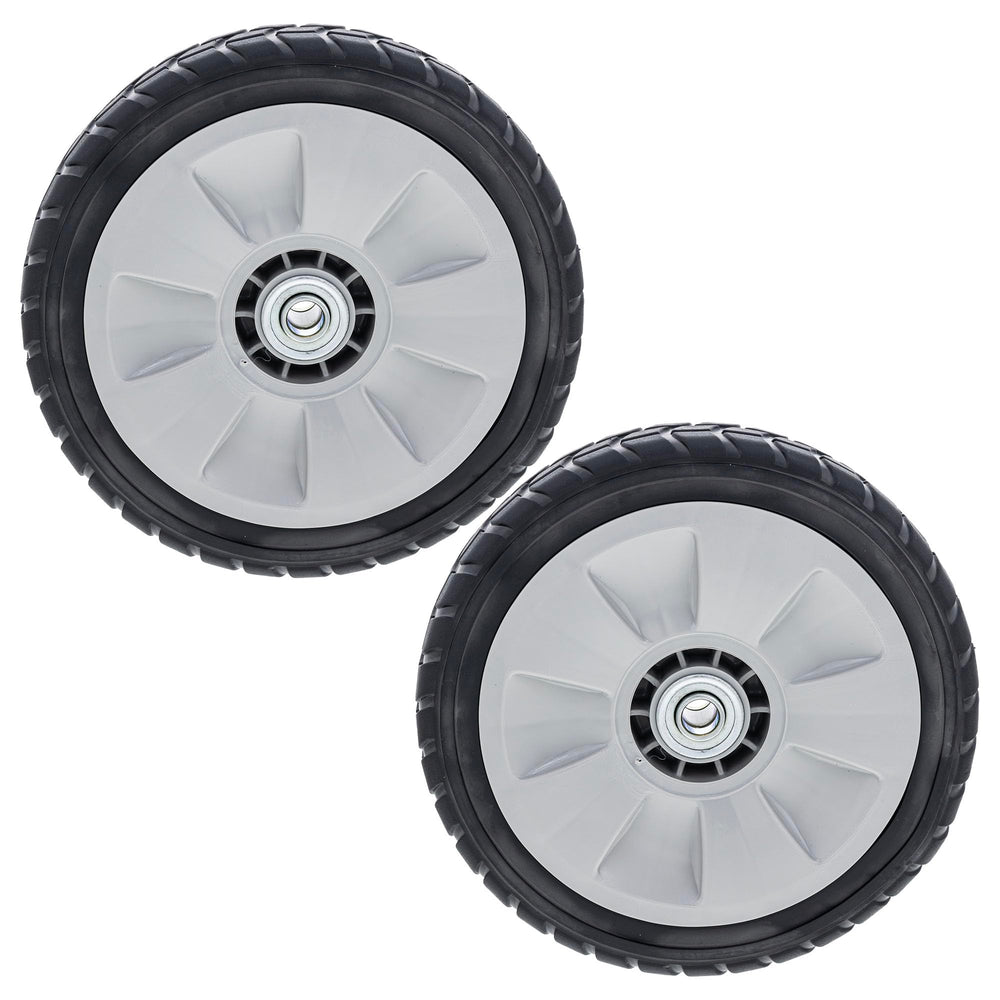 Honda rear wheel front view showing OEM fit and durable finish