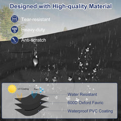 HONEST OUTFITTERS tie-down strap detail demonstrating secure wind-resistant hold