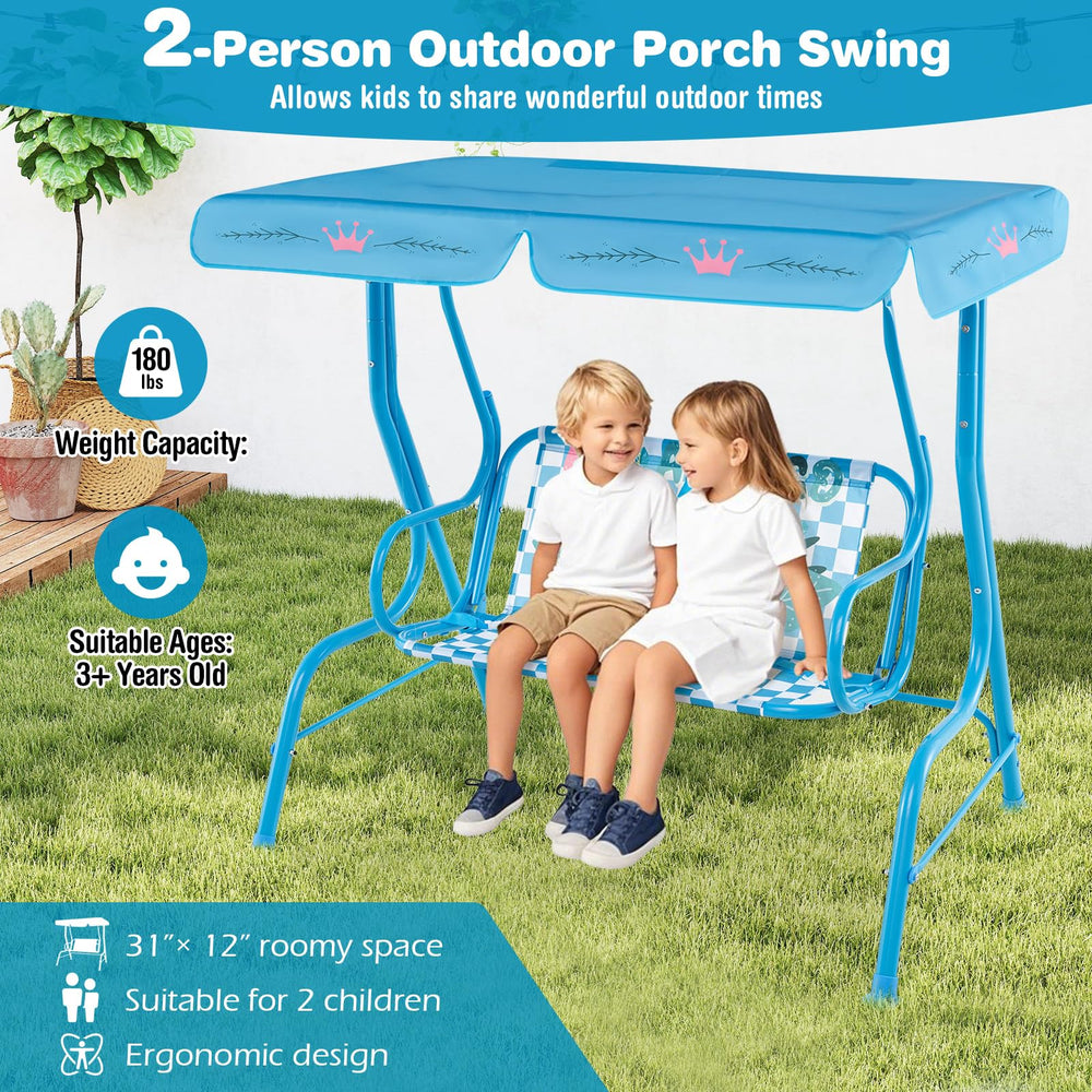 HONEY JOY side profile with kids seated, demonstrates comfortable ergonomic seating