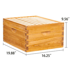 Honey Lake dovetail joint close-up demonstrating sturdy corner strength