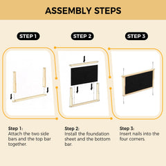 Honey Lake unassembled kit with nails and parts ready for quick build