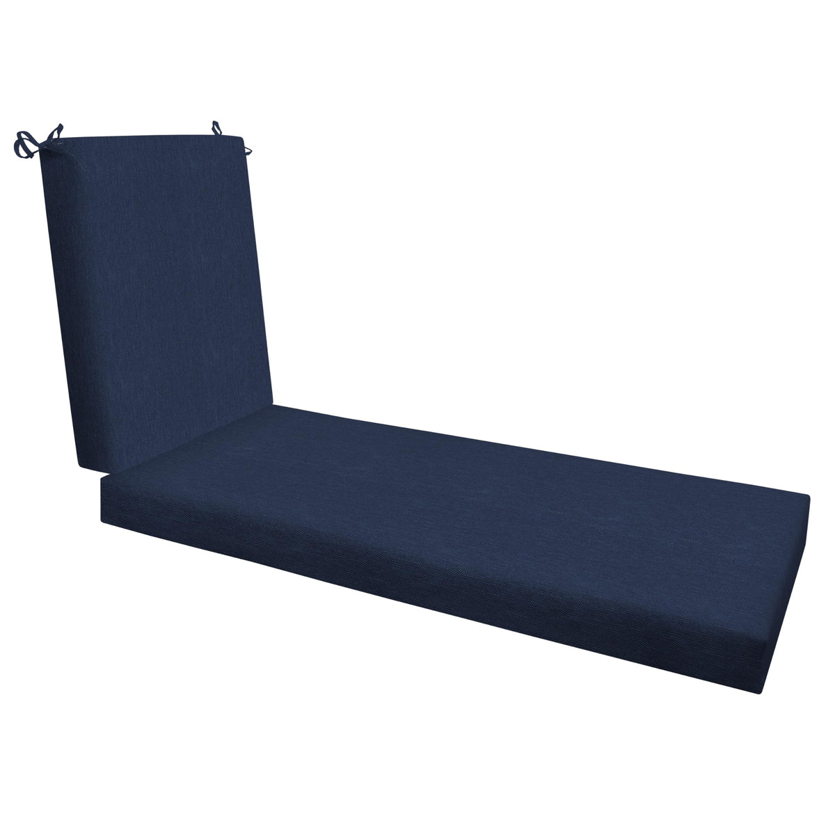 Honeycomb front view showing full 21.5 x 70 cushion and neat styling for patio