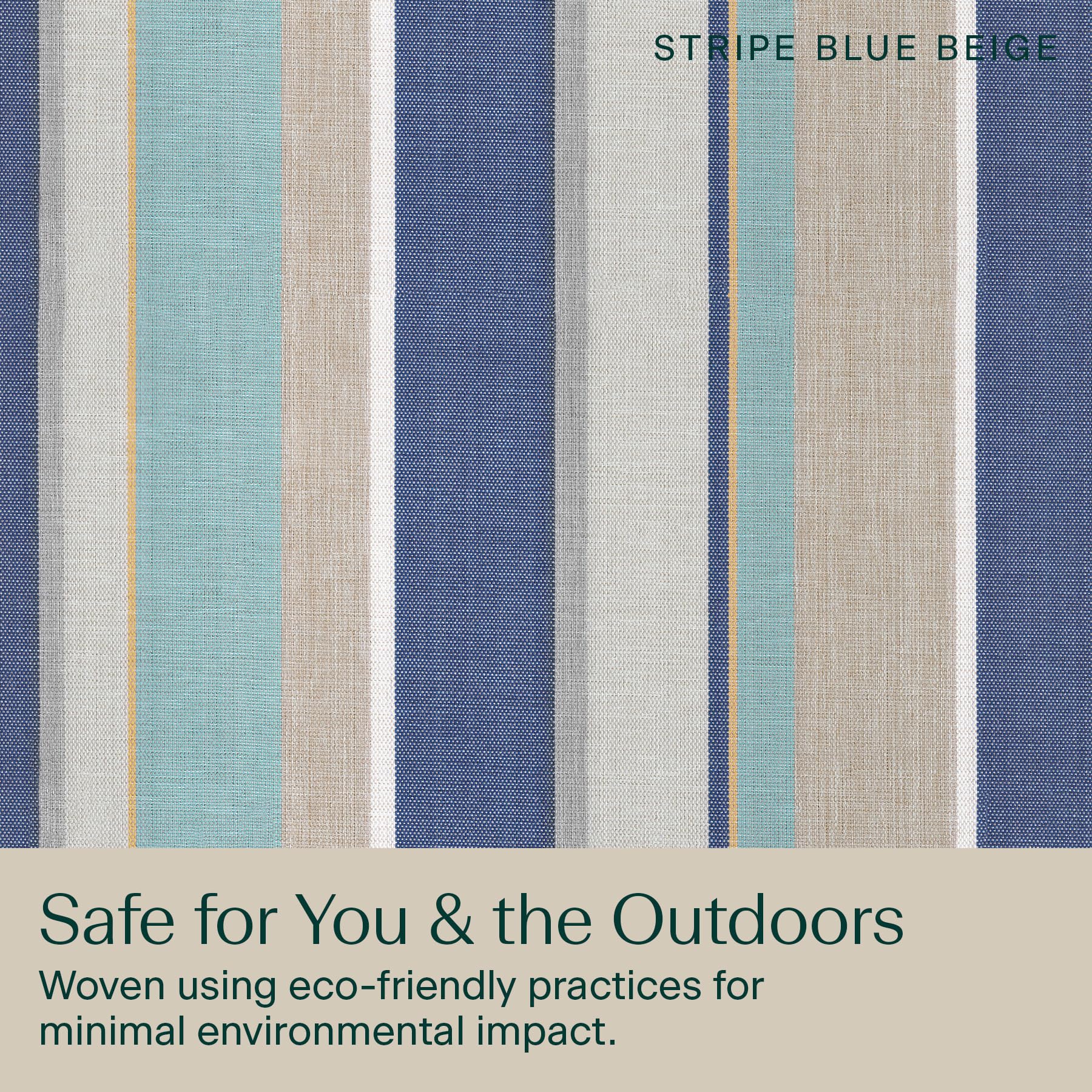 Honeycomb cushion with water droplets showing water-resistant cover protecting fill