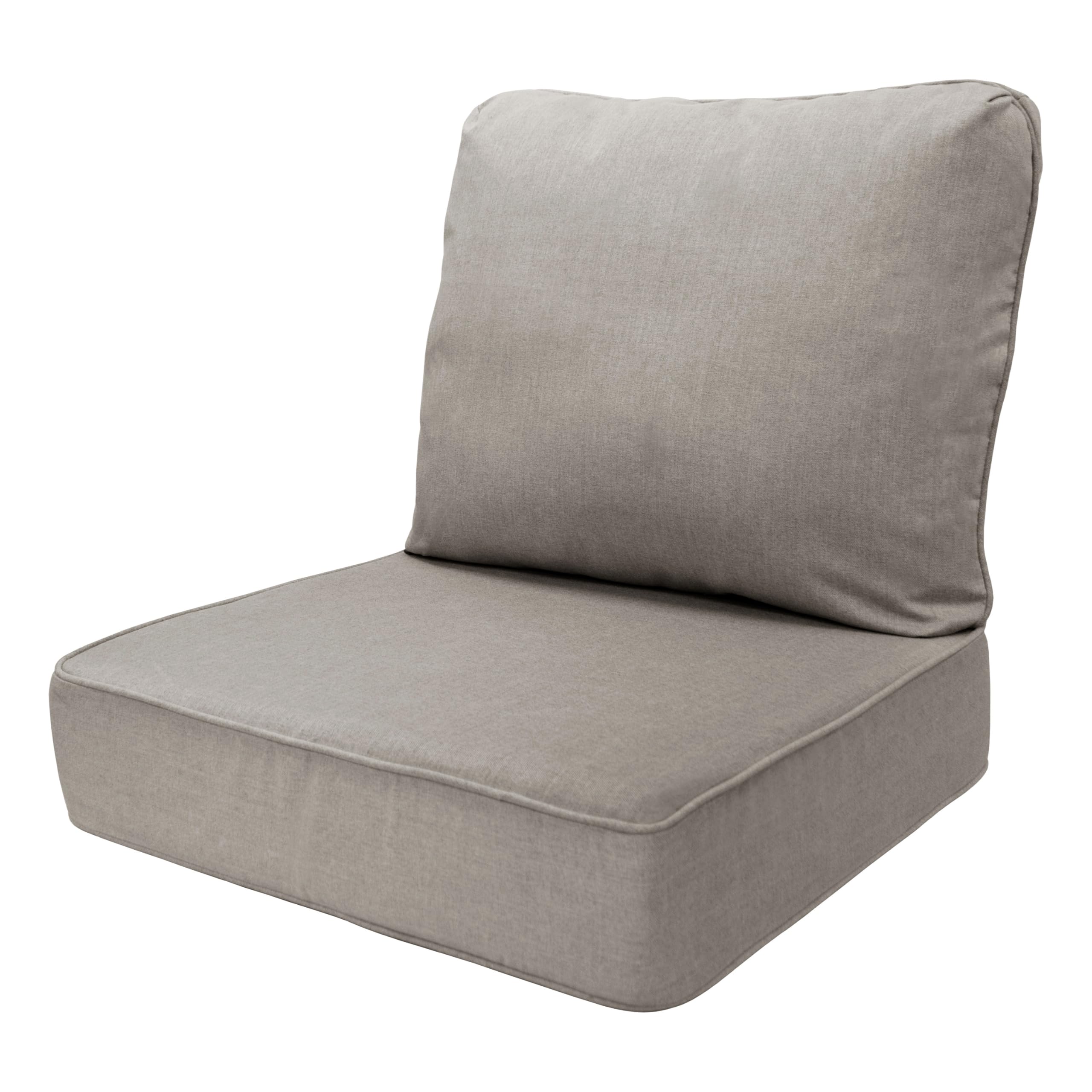 Honeycomb front view of cushion showing clean seam and elegant color for curb appeal