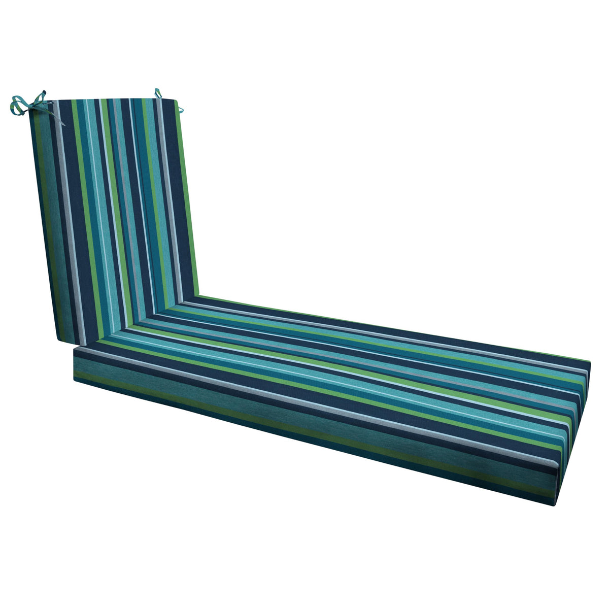 Honeycomb front view showing full chaise cushion and styling benefit