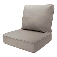 Honeycomb front view of cushion showing clean seam and elegant color for curb appeal