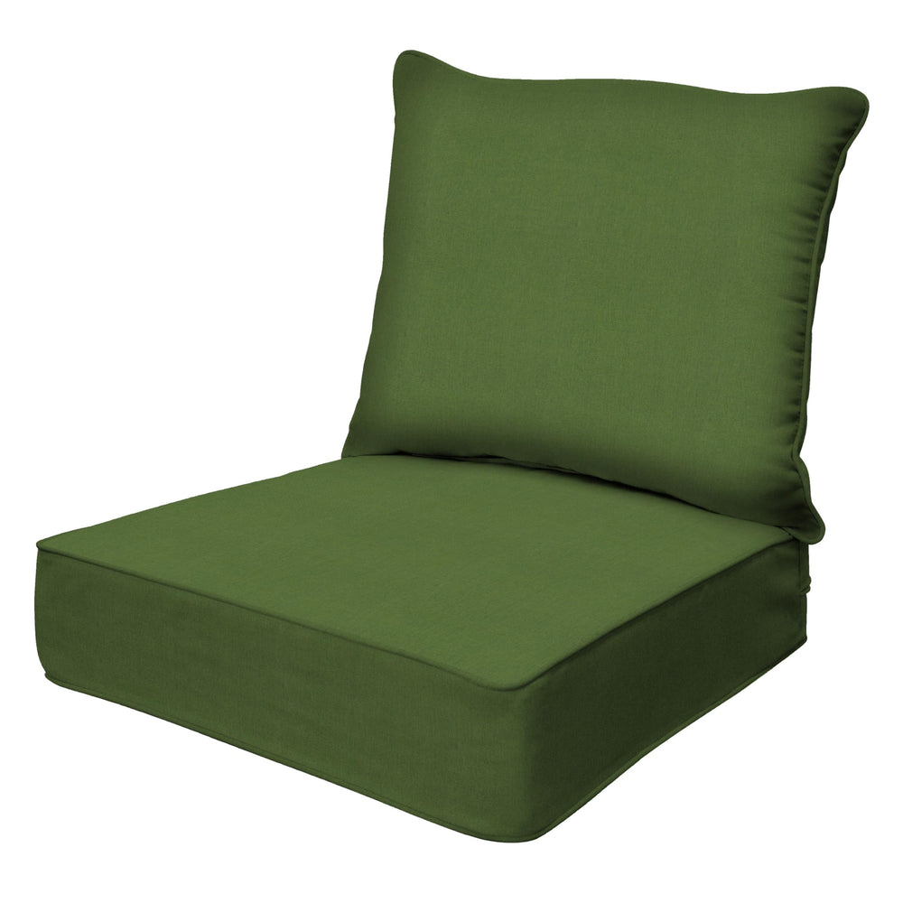 Honeycomb front view of cushion showing clean lines and refreshed patio look