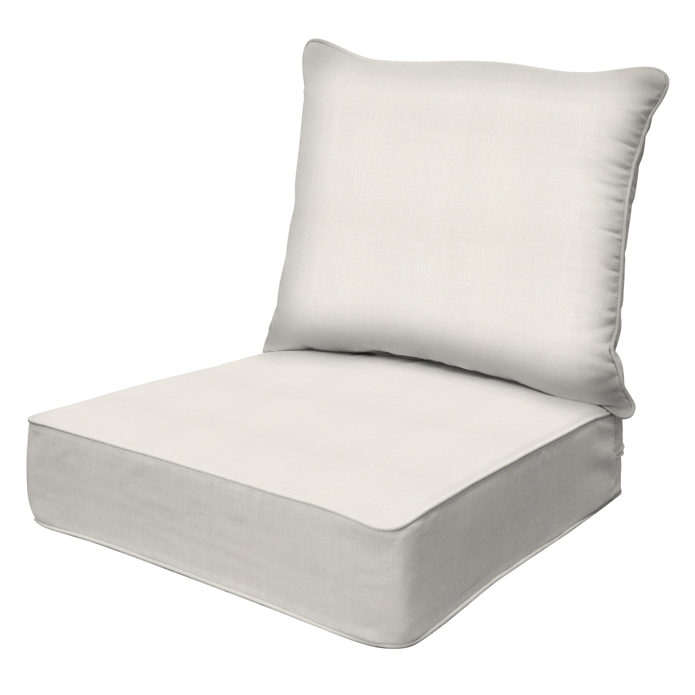 Honeycomb front view of seat cushion showing clean finish and durable fabric
