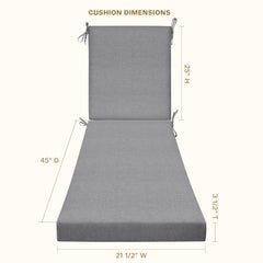 Honeycomb chaise cushion in use poolside providing comfortable lounge and water resistance