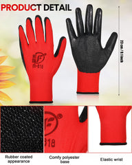 Honeydak rubber-coated palm close-up demonstrating textured grip and abrasion resistance benefits