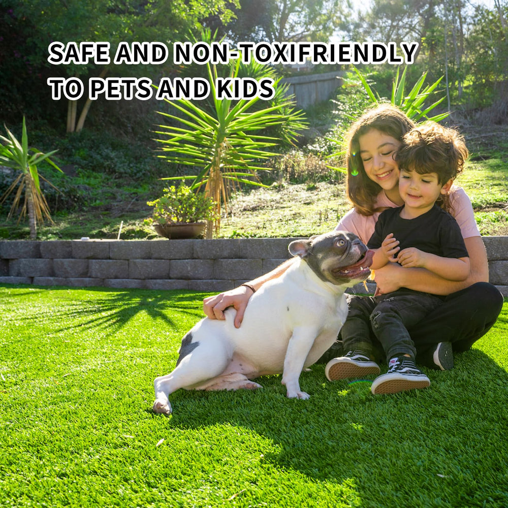 honeypet turf in pet area showing clean play surface benefit for pets