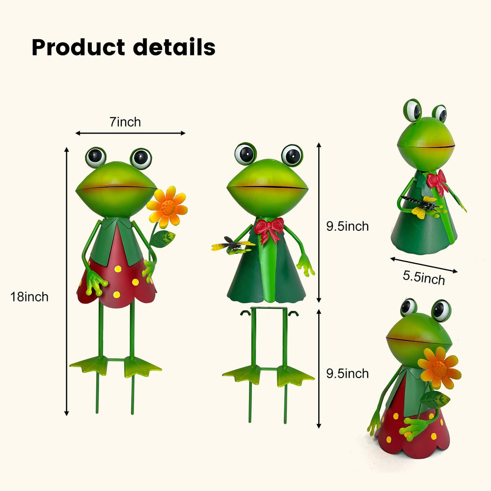 HONGLAND frog on patio demonstrating decorative accent for outdoor living benefit