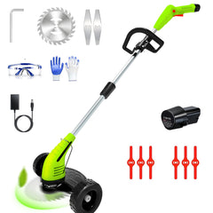 Hongmai front view of cordless trimmer showing compact design and portability