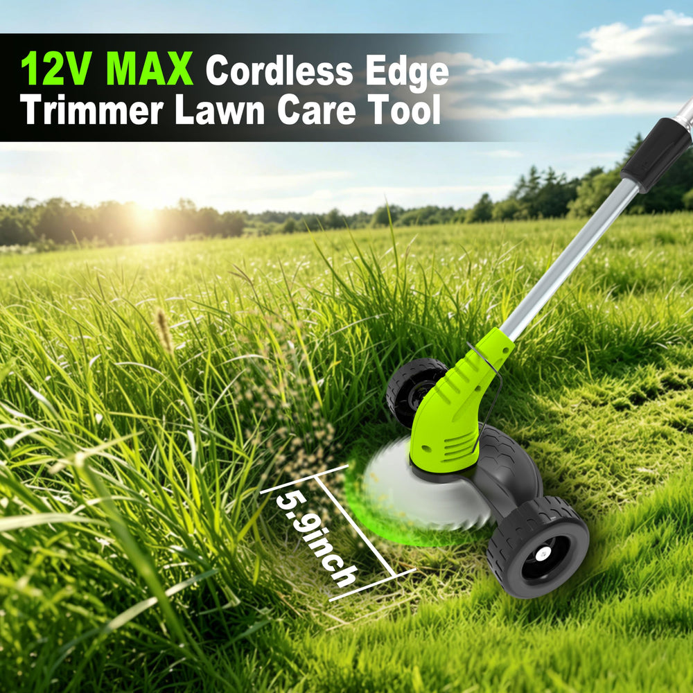 Hongmai plastic blade detail suited for soft lawn cutting and tidy edges