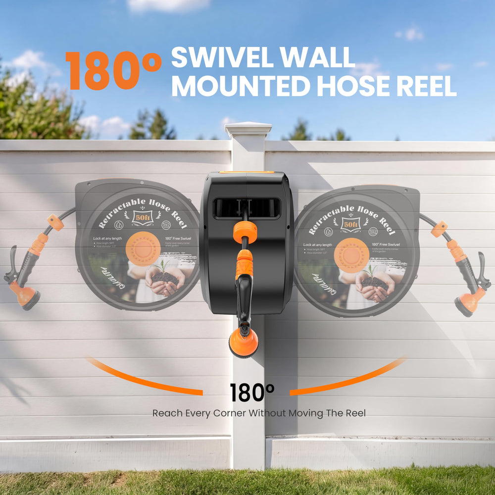 Hongmai 180° swivel bracket angled to reach corners for flexible coverage