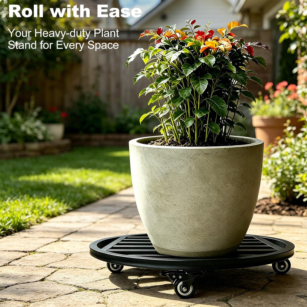 Hongsane fully assembled caddy ready to use for quick plant mobility