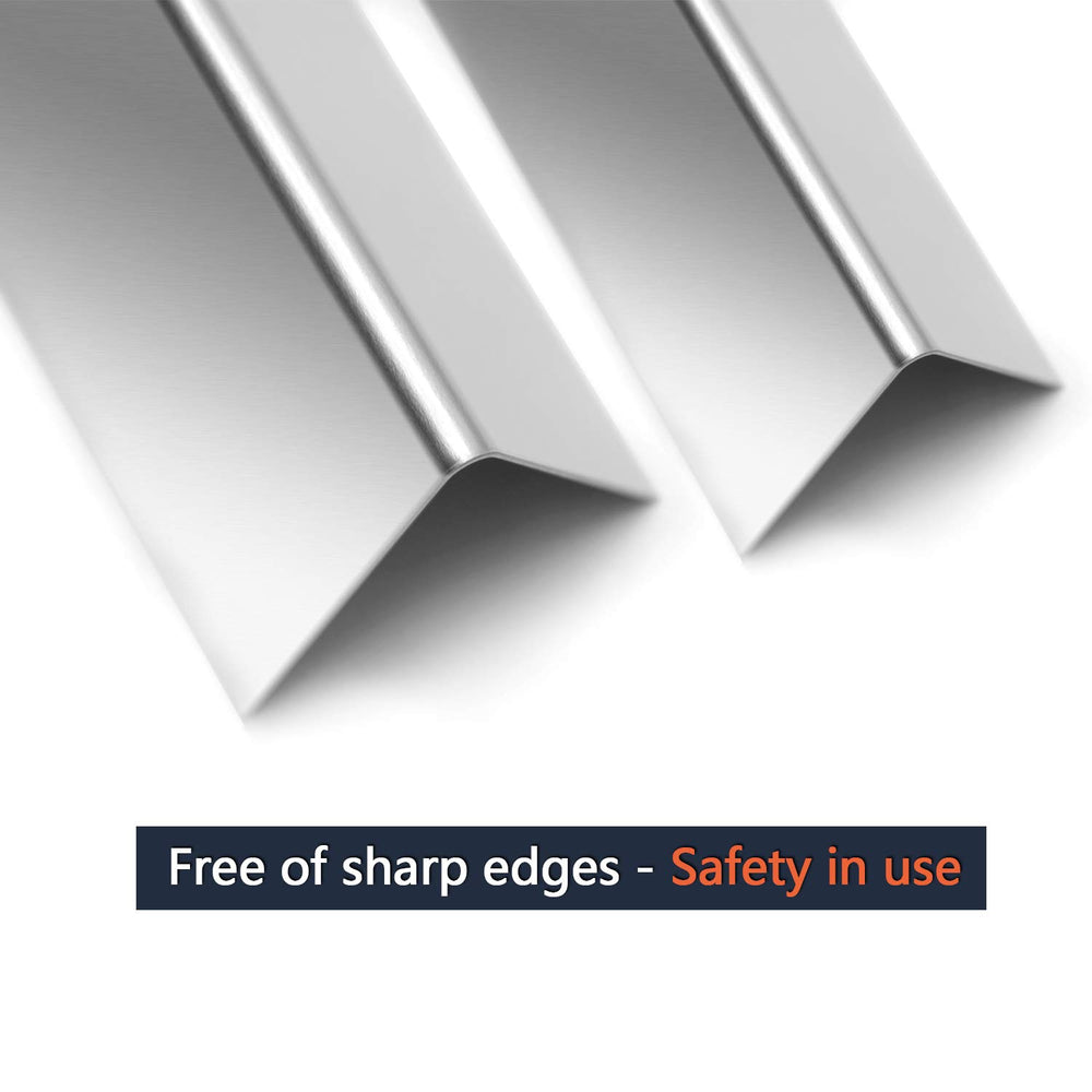 Hongso bar shielding burner from drips in close view, protects burners and reduces corrosion