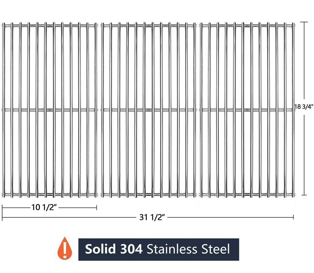 Hongso close-up of 7mm stainless rods showing durability and even heat transfer