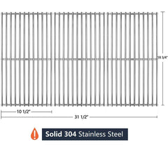 Hongso close-up of 7mm stainless rods showing durability and even heat transfer