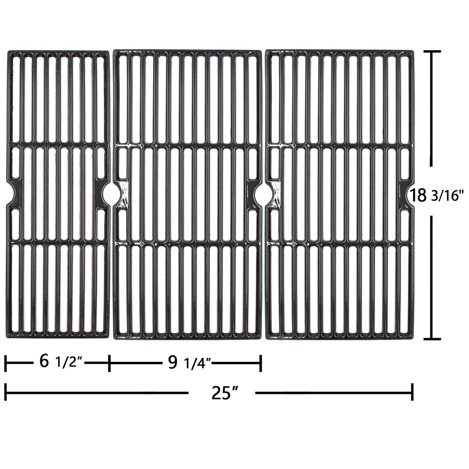 Hongso close-up of thick 10.25mm rods for even heat retention