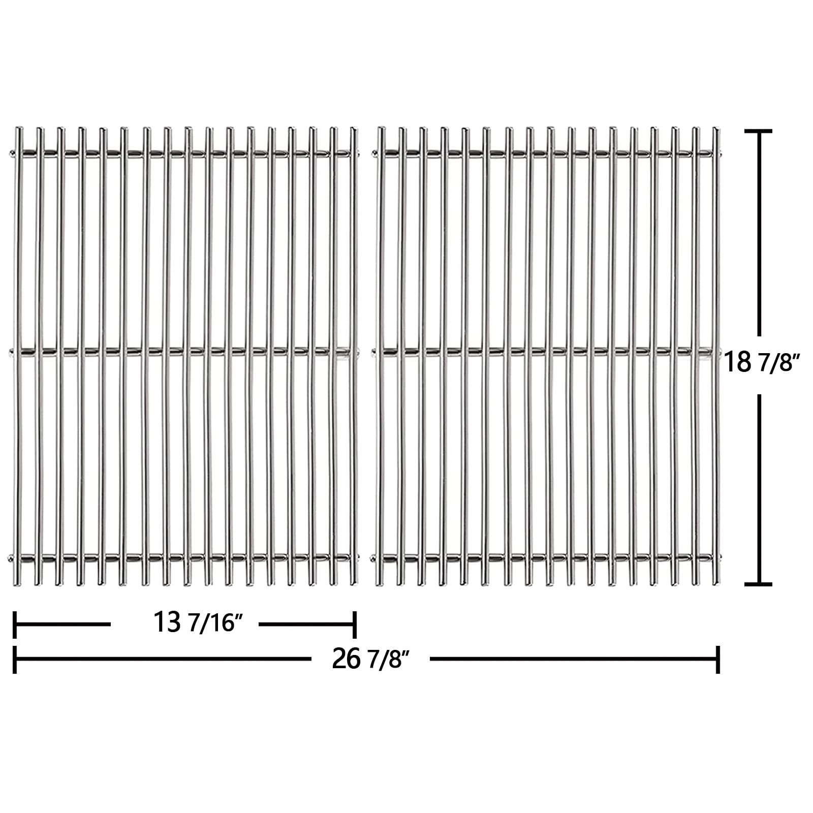 Hongso close‑up of SUS304 steel rods highlighting durability benefit