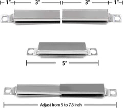 Hongso adjustable crossover tube pictured extended for correct length matching benefit