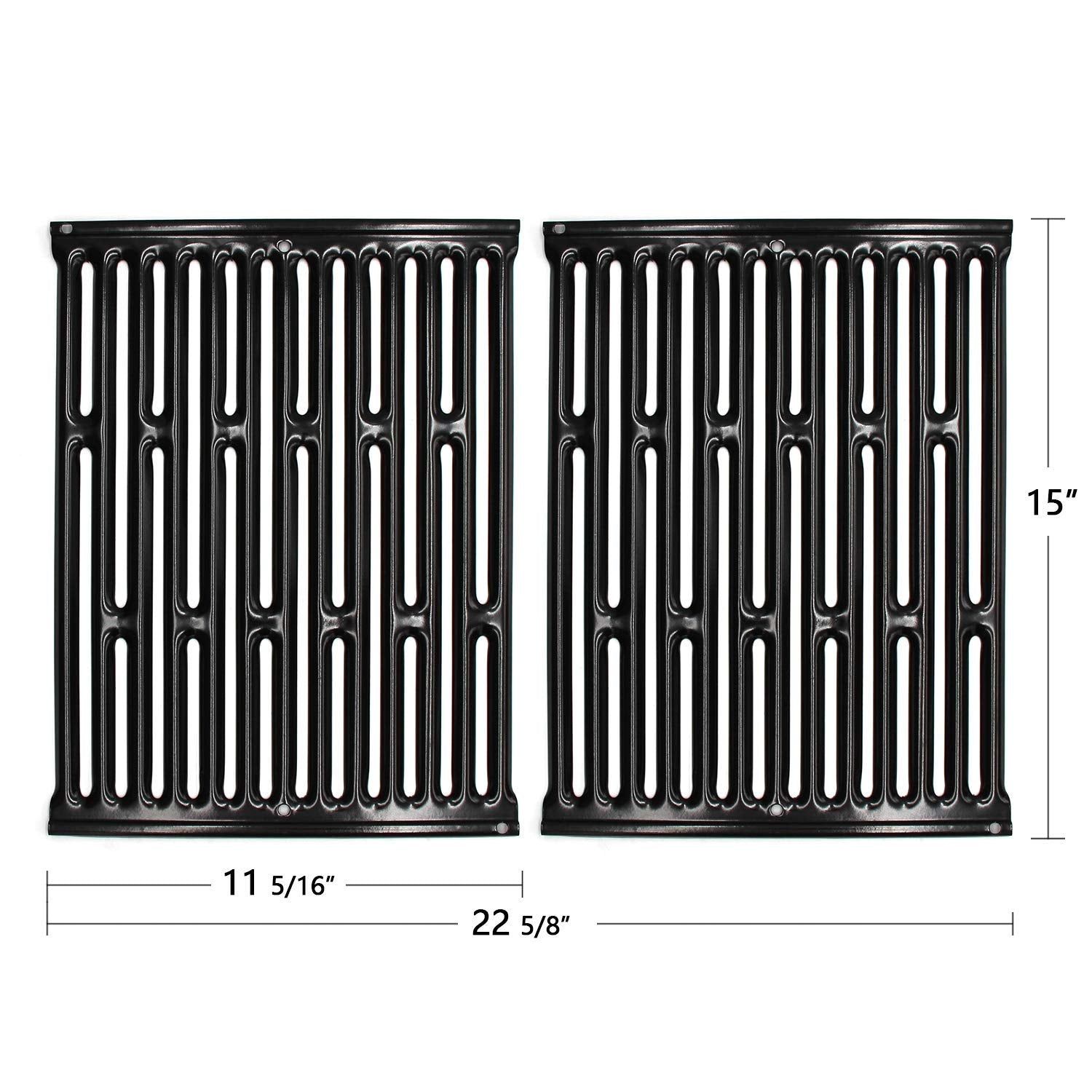 Hongso stainless flavorizer bars stacked to show rust-resistant finish and improved drippings vaporization