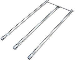 Hongso front and rear burner tubes showing even fit and improved heat distribution