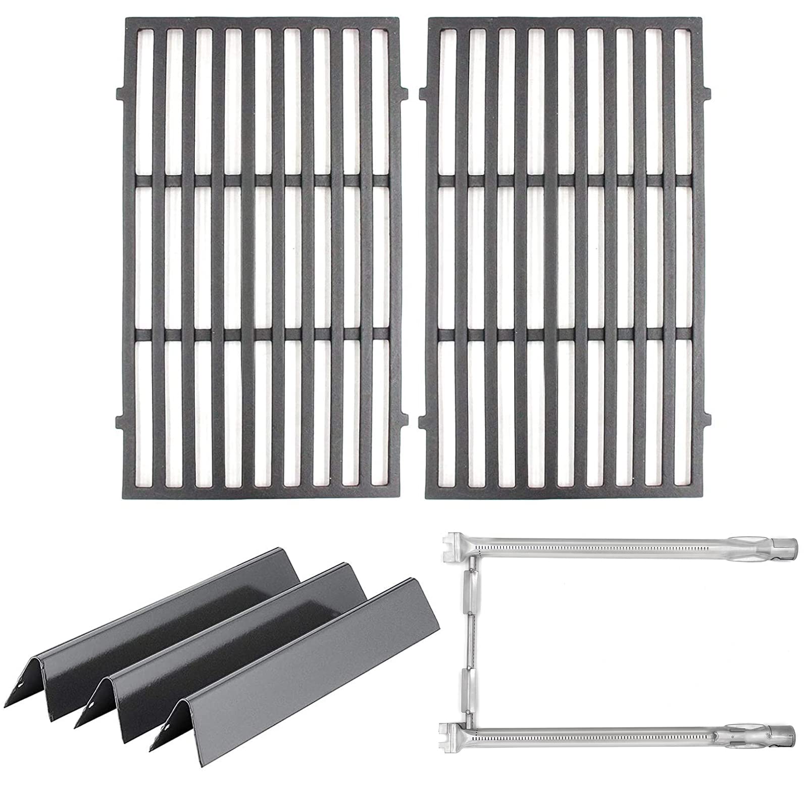 Hongso front control panel replacement shown on grill, confirms correct fit