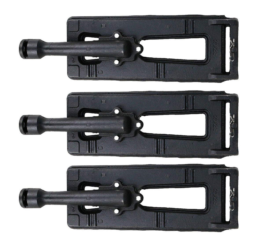 Hongso front view of 3-pack burners showing shape and fit, ensuring correct replacement
