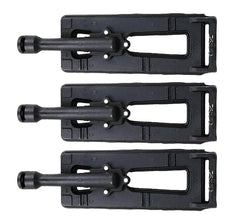 Hongso front view of 3-pack burners showing shape and fit, ensuring correct replacement