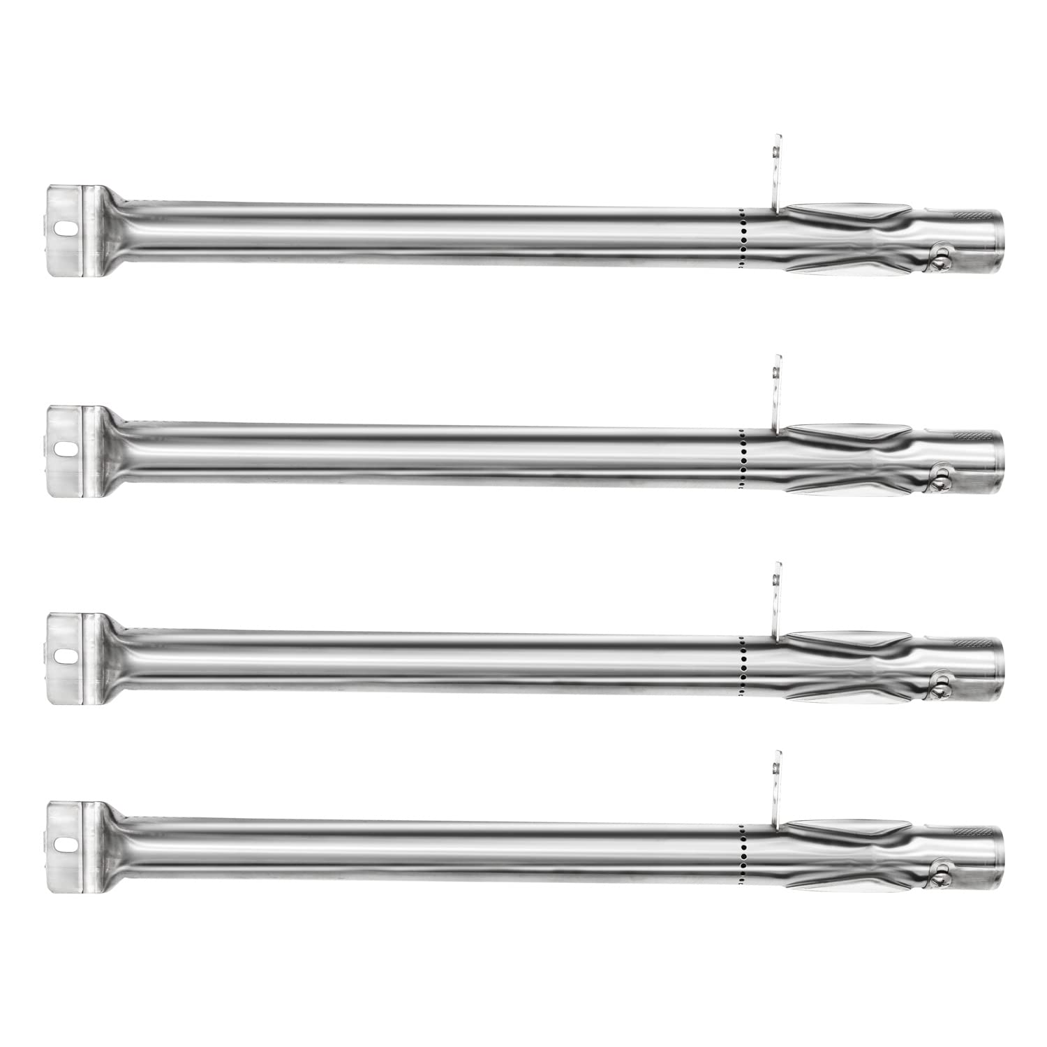 Hongso front view of 4-pack burner kit showing package and parts, restores grill heat