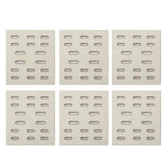 Hongso ceramic radiants front view showing 6-piece kit and fit benefits