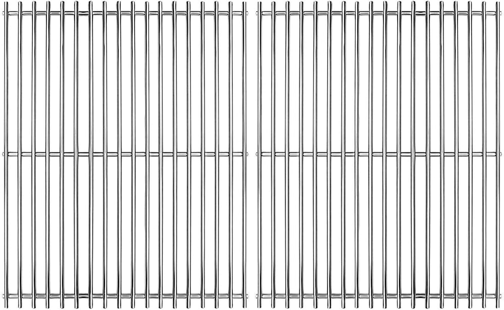 Hongso front view of replacement grates showing full dimensions and fit benefit