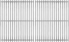 Hongso front view of replacement grates showing full dimensions and fit benefit