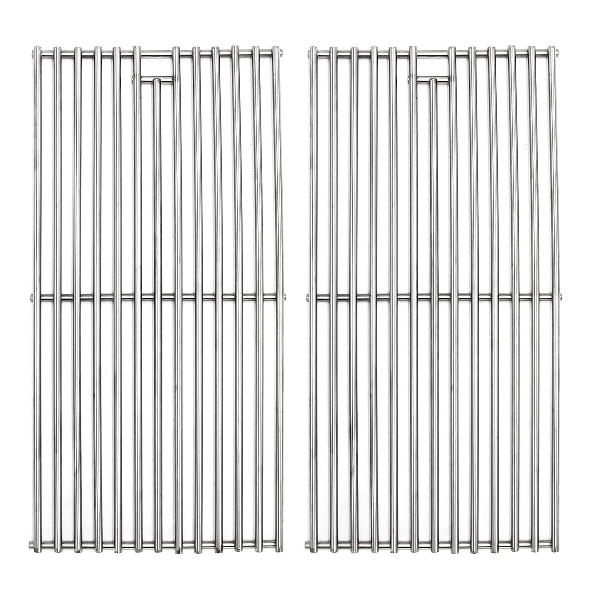 Hongso stainless steel grates front view showing fit and finish benefit