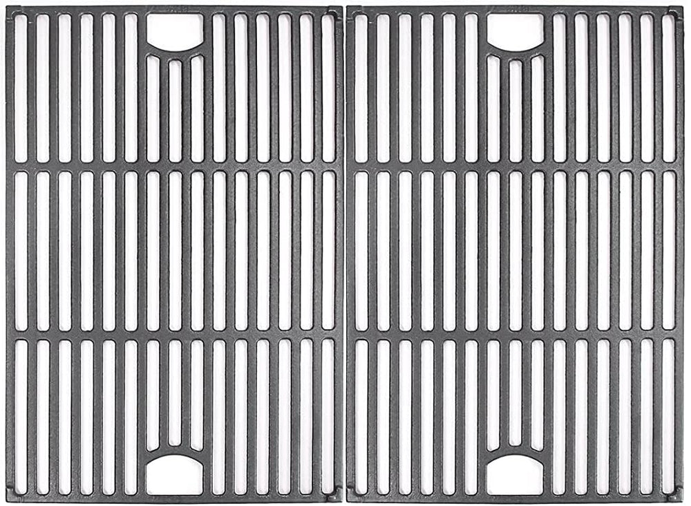 Hongso front view of two replacement grates showing fit and restoration benefit